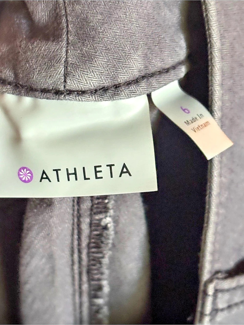 Athleta Hybrid Cargo Pant Blue Size 6 - Picture 4 of 5